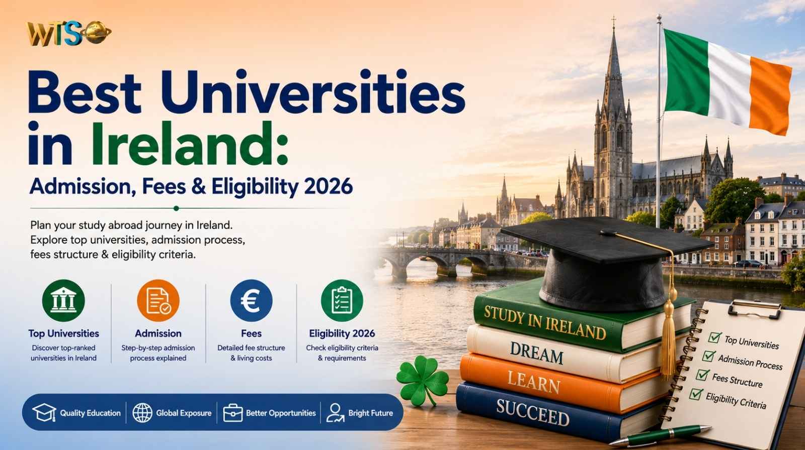 Best Universities in Ireland: Admission, Fees & Eligibility 2026