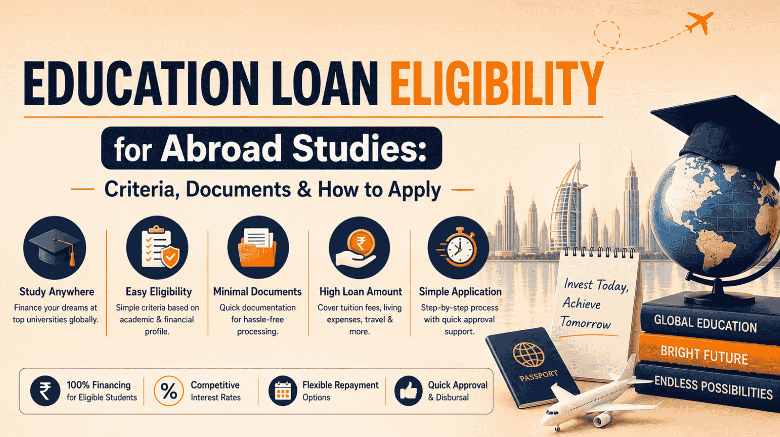 Education Loan Eligibility for Abroad Studies: Criteria, Documents & How to Apply