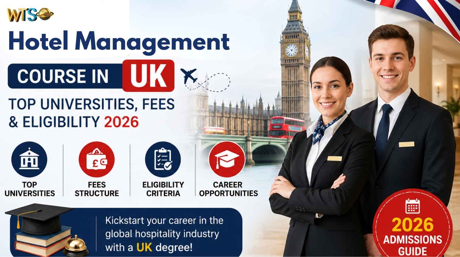 Hotel Management Course in UK: Top Universities, Fees & Eligibility 2026