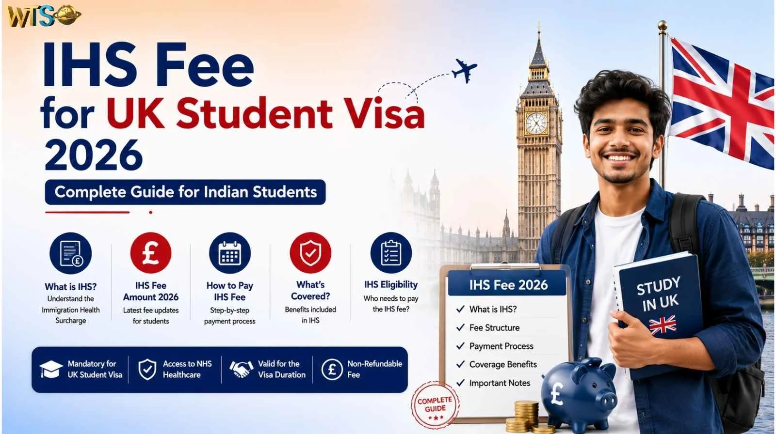 IHS Fee for UK Student Visa 2026 – Complete Guide for Indian Students