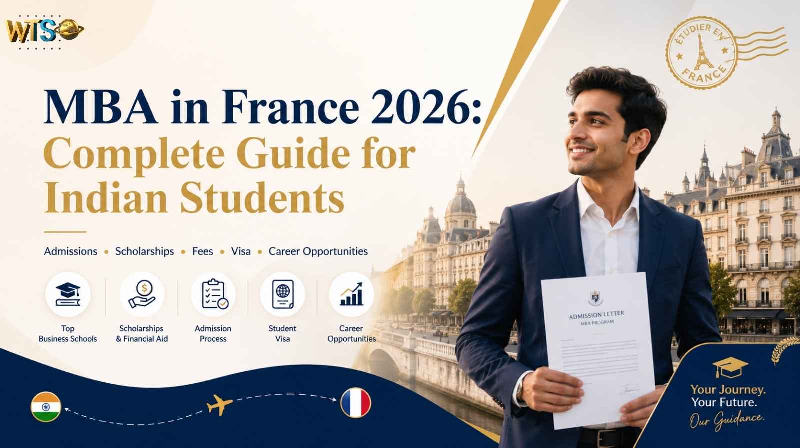 MBA in France 2026: Complete Guide for Indian Students (Fees, Top Colleges & Jobs)