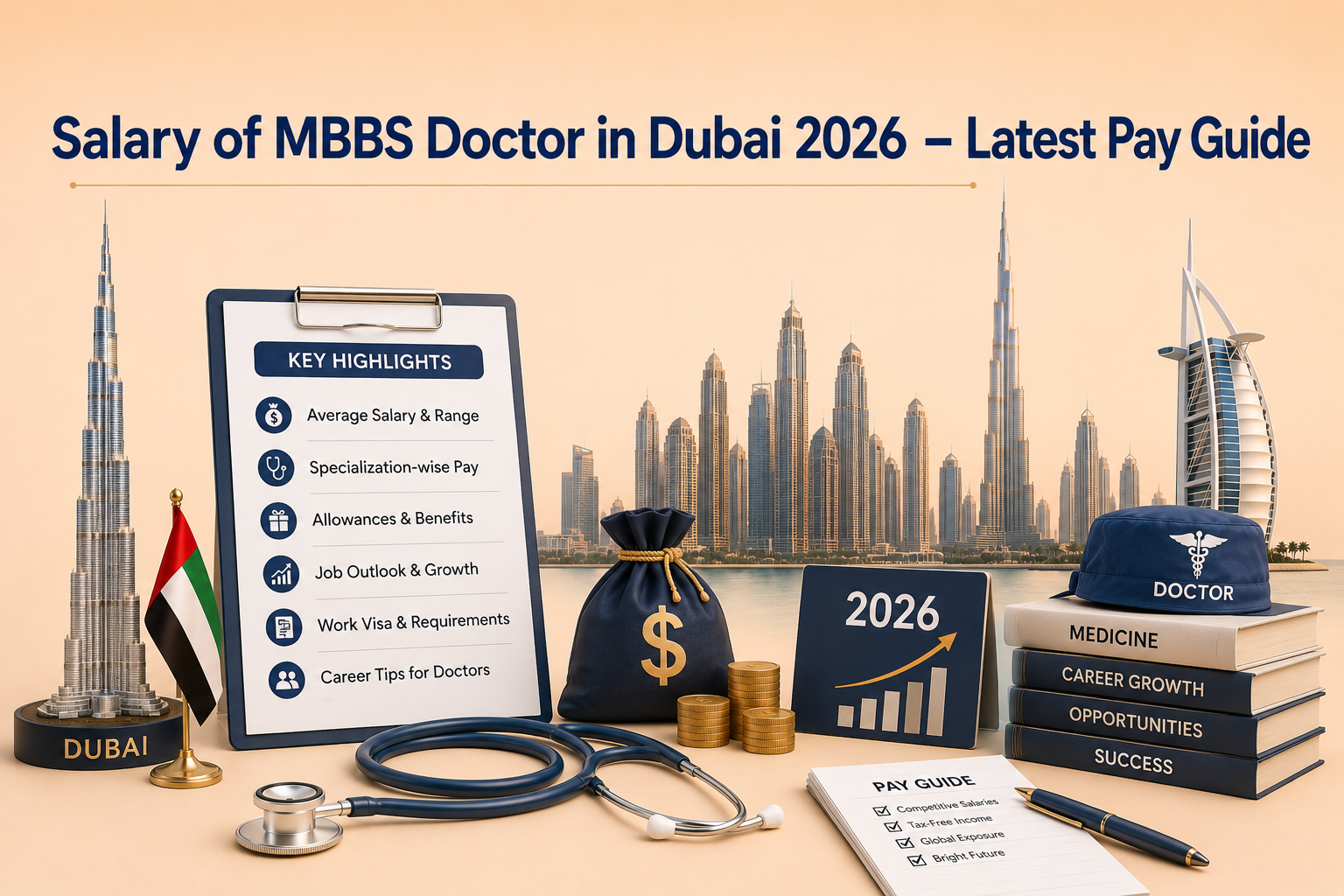 Salary of MBBS Doctor in Dubai 2026 – Latest Pay Guide
