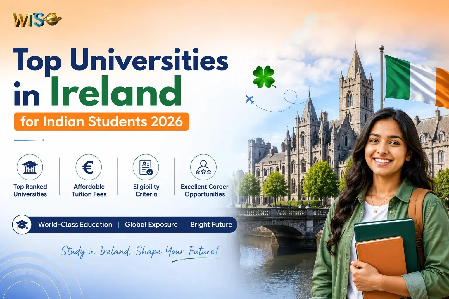 Top Universities in Ireland for Indian Students 2026